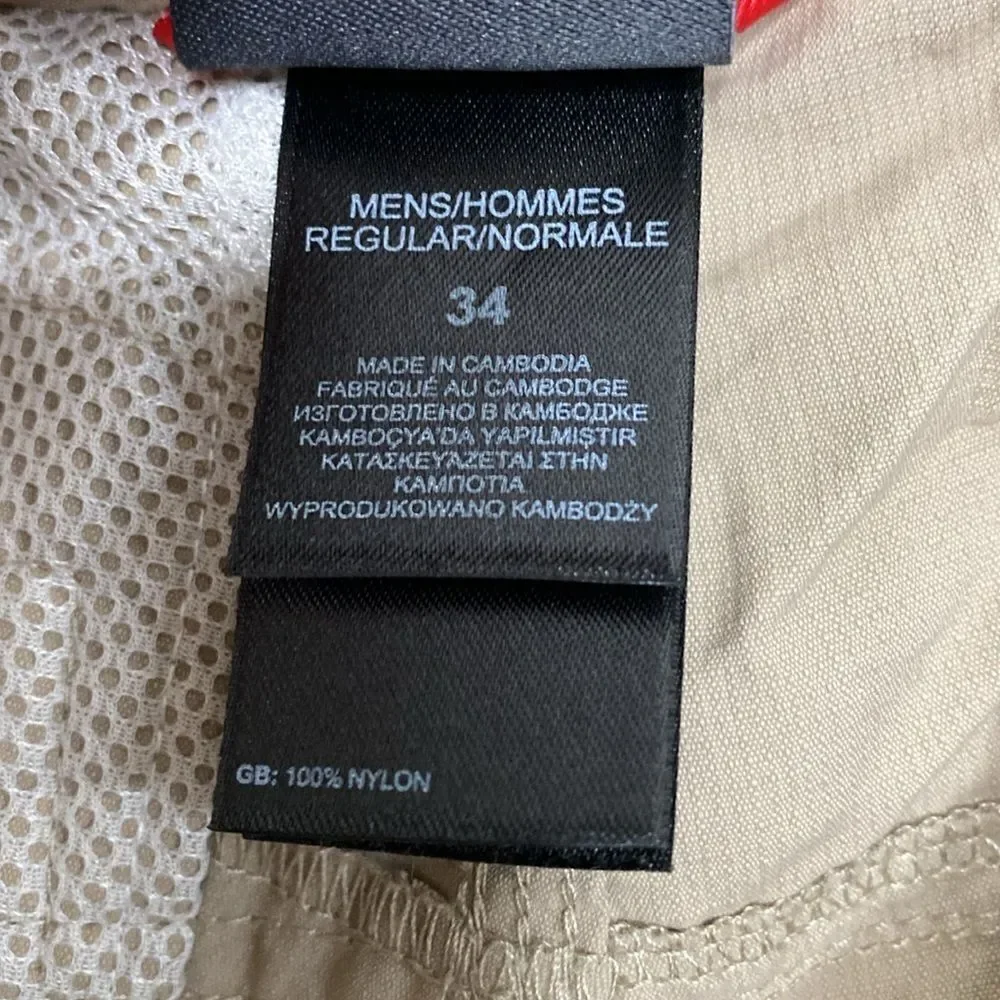 THE NORTH FACE Men’s Nylon Shorts Size 34